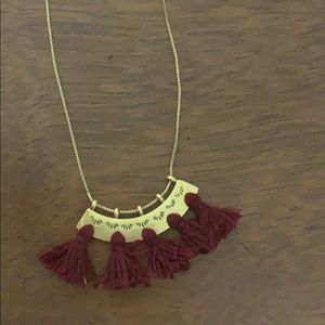 Madewell Fringe necklace